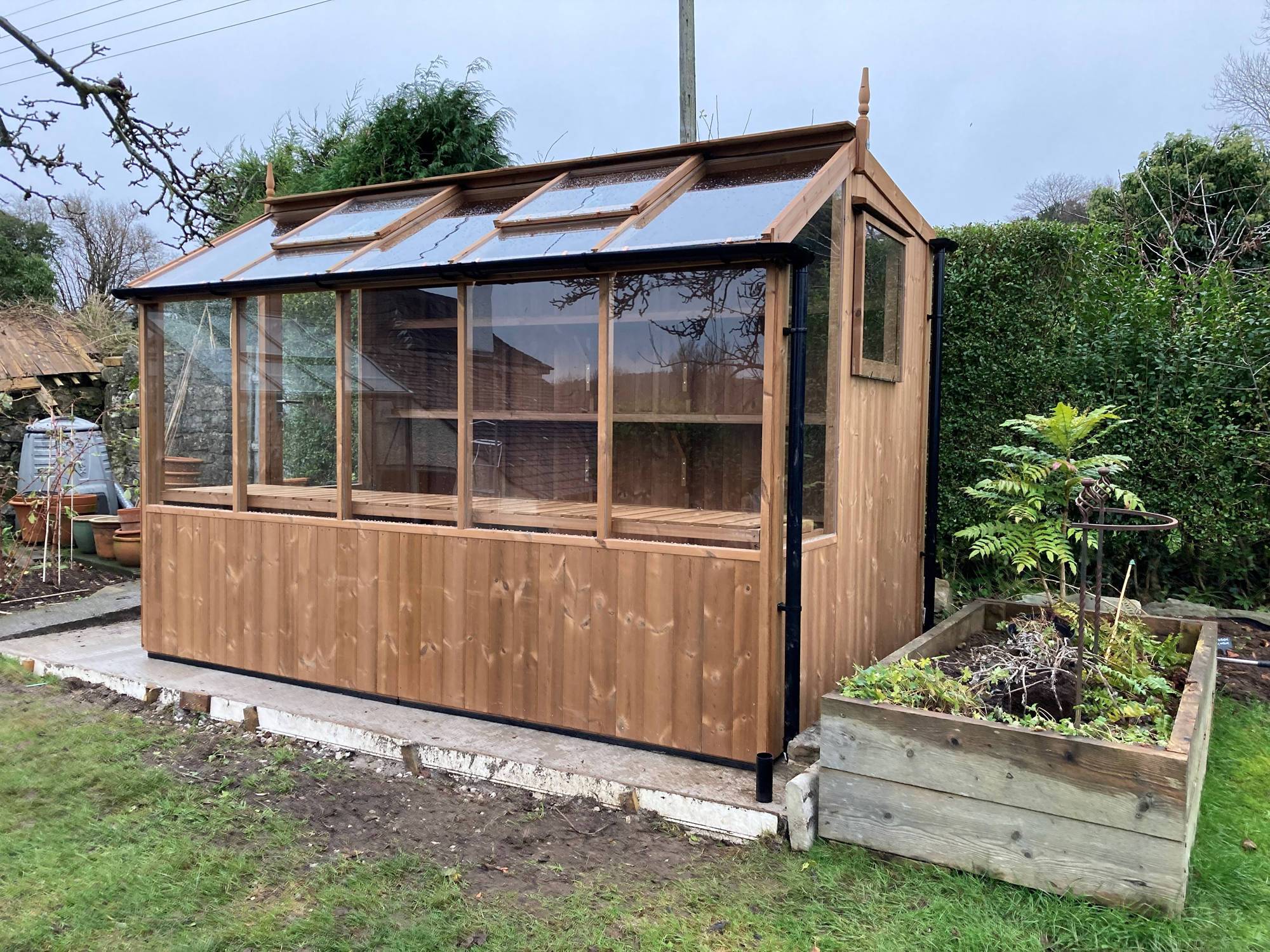 Swallow Jay 6x6 Wooden Potting Shed | Greenhouse Stores