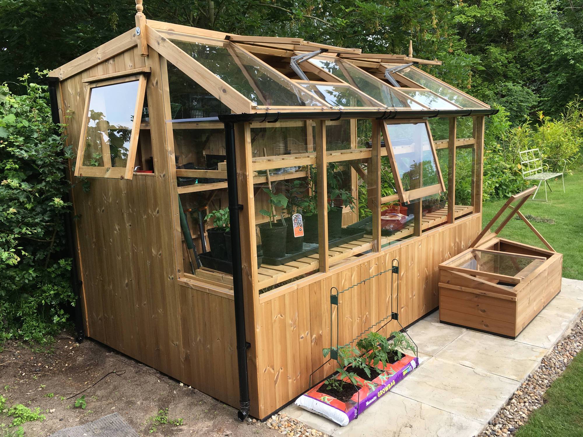 Swallow Jay 6x6 Wooden Potting Shed | Greenhouse Stores