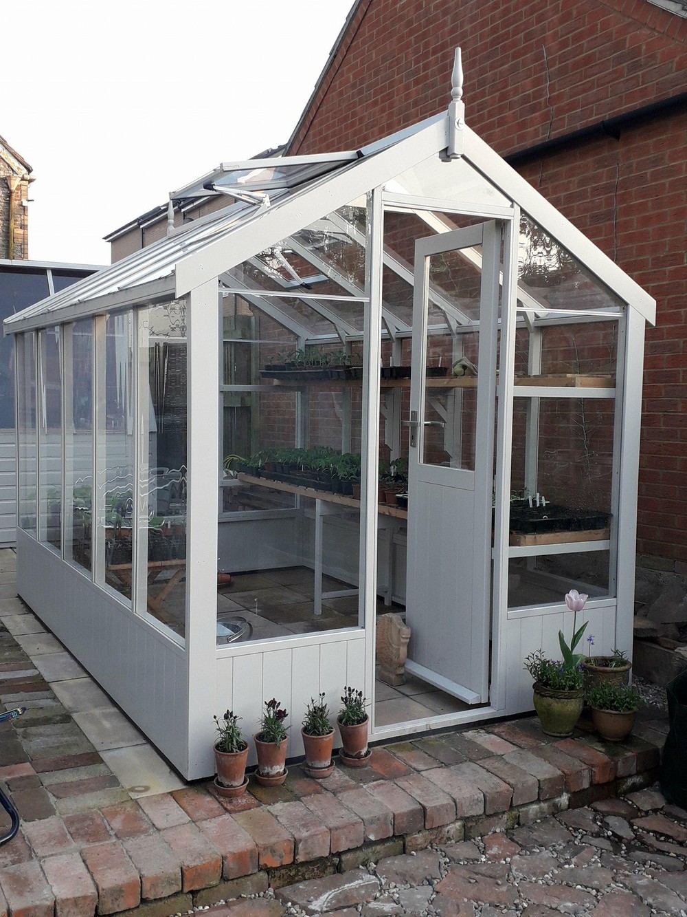 Swallow Kingfisher 6x8 Wooden Greenhouse | Install Included