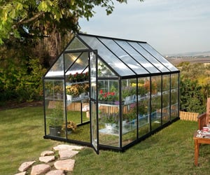 Palram Canopia Hybrid 6x10 Green Polycarbonate Greenhouse