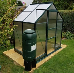 Palram Canopia Mythos 6x4 Green Polycarbonate Greenhouse