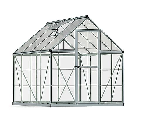 Palram Canopia Hybrid 6x8 Polycarbonate Greenhouse