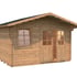 Palmako Emma 3.6x3m Log Cabin Brown Dip