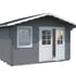 Palmako Emma 3.6x3m Log Cabin Grey Paint