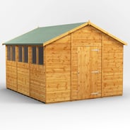 Power 12x10 Shiplap Apex Wooden Shed