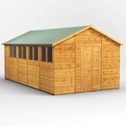 Power 18x10 Shiplap Apex Wooden Shed