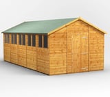 Power 20x10 Apex Wooden Shed