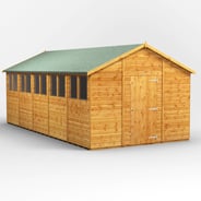 Power 20x10 Shiplap Apex Wooden Shed