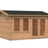 Palmako Iris 4.1 x 3.2m Log Cabin Brown Dip