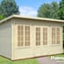 Palmako Lisa 4x3m Log Cabin Natural