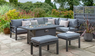 Handpicked Titchwell Corner Suite with Firepit Table