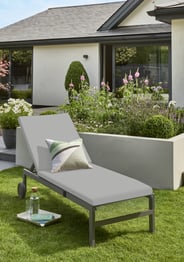 Handpicked Titchwell Sun Lounger in Grey