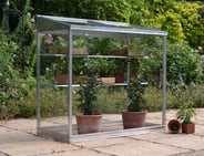 2x4 Access Aluminium Midi Greenhouse - Toughened Glass