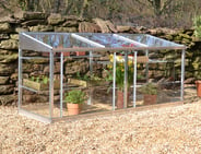 2x6 Access Aluminium Mini Growhouse - Toughened Glass