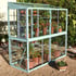 3x6 Access Exbury Mini Greenhouse with Toughened Glass Green