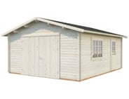 Palmako Roger 4.5m x 5.5m Wooden Garage with Wooden Door