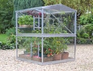 4x4 Access Double Tomato Greenhouse Toughened Glass