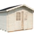 Palmako Vivian 3x2.4m Log Cabin White Dip