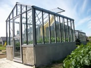 7x7 Janssens Mur Dwarf Wall Greenhouse