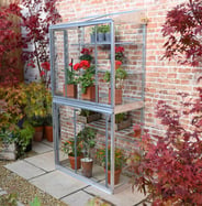 2x3 Access Hampton Lean To Greenhouse Toughened Glass