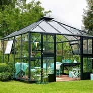 Juliana Anthracite Oasis 12x12 Greenhouse