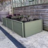 Elite Roots and Shoots 2x6 Raised Bed Alloy Finish