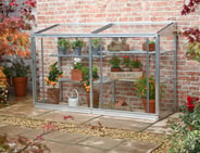 2x5 Access Harlow Mini Lean To Greenhouse Toughened Glass