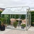8x6 Halls Popular Greenhouse with Toughened Glazing