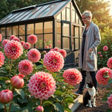 The Secret to Perfect Potted Dahlias: A British Gardener