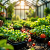 Growing Vegetables in a Greenhouse all Year Round in the UK