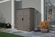 Suncast 4x3 Pixton Tall Vertical Storage Shed