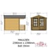 Shire-Mauldon-8x8-log-Cabin-with-Veranda-Dimensions