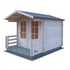 Shire Mauldon 8x8 log Cabin with Veranda