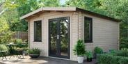 Power 16x12 Chalet Log Cabin 44mm