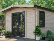 Power 18x12 Chalet Log Cabin 44mm