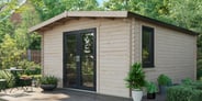 Power 18x14 Chalet Log Cabin 44mm