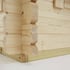 Power Log Cabin 44mm Interlocking Notched Logs