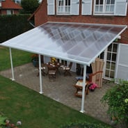 Palram Canopia Feria 4m x 4m Patio Cover in White