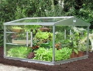 4x4 Access Aluminium Coldframe - Toughened Glass