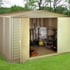 Duramax 10x8 Woodbridge Plastic Shed Open 2