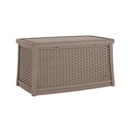 Suncast 114litre Coffee Table with Storage in Dark Taupe