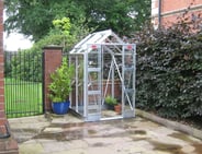 Elite Compact 4x4 Greenhouse - 6mm Polycarbonate Glazing