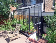 Elite Kensington 6x8 Lean to Greenhouse - 6mm Polycarbonate Glazing