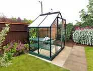 Vitavia 6x4 Green Venus 2500 Greenhouse - Toughened Glass