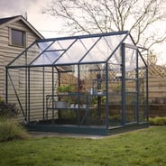 Vitavia 8x6 Green Venus 5000 Greenhouse - Toughened Glass