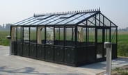 12x15 Janssens Helios Retro Greenhouse