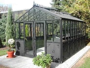 10x15 Janssens Helios Retro Greenhouse