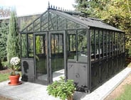 10x15 Janssens Helios Retro Greenhouse