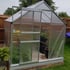 8x6 Grow Master Greenhouse Anodised