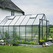 Halls Magnum Green 8x14 Greenhouse - 6mm Polycarbonate Glazing